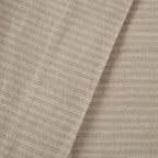 Beige & White Stripes 100% Cotton Flannel Printed Sheet Set