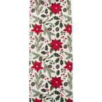 Christmas Woodland Floral Printed Table Runner