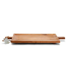 Gatherings Footed Serving Tray W/Handles