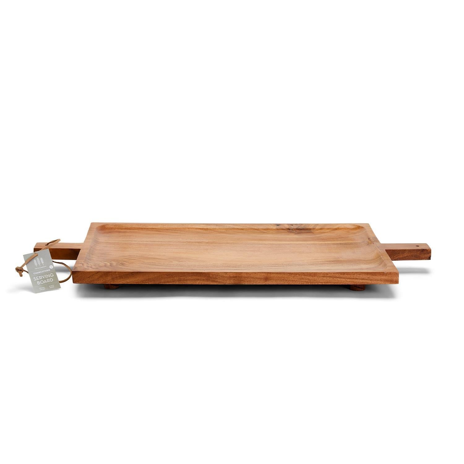 Gatherings Footed Serving Tray W/Handles