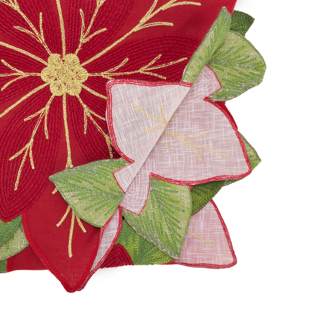 Poinsettia Table Runner
