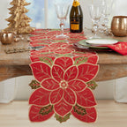 Poinsettia Table Runner
