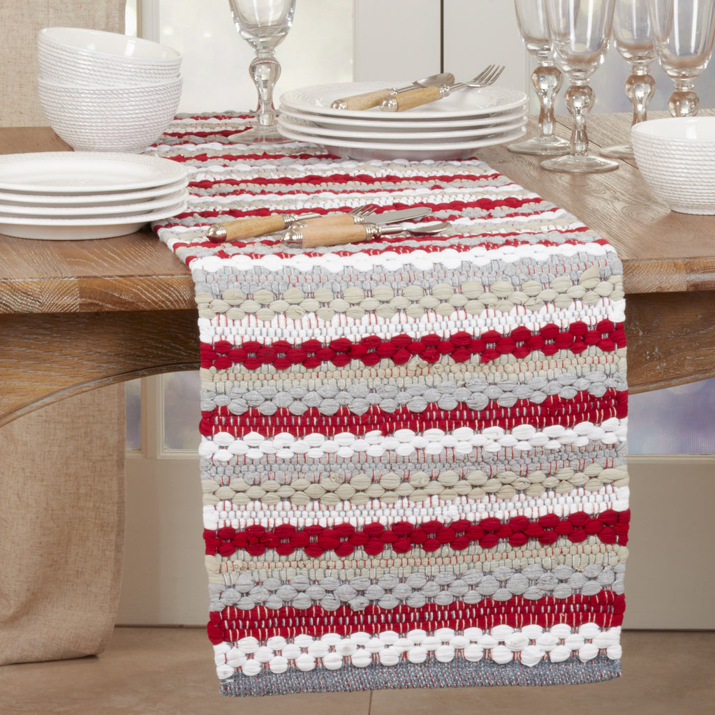 Chunky Chindi Table Runner