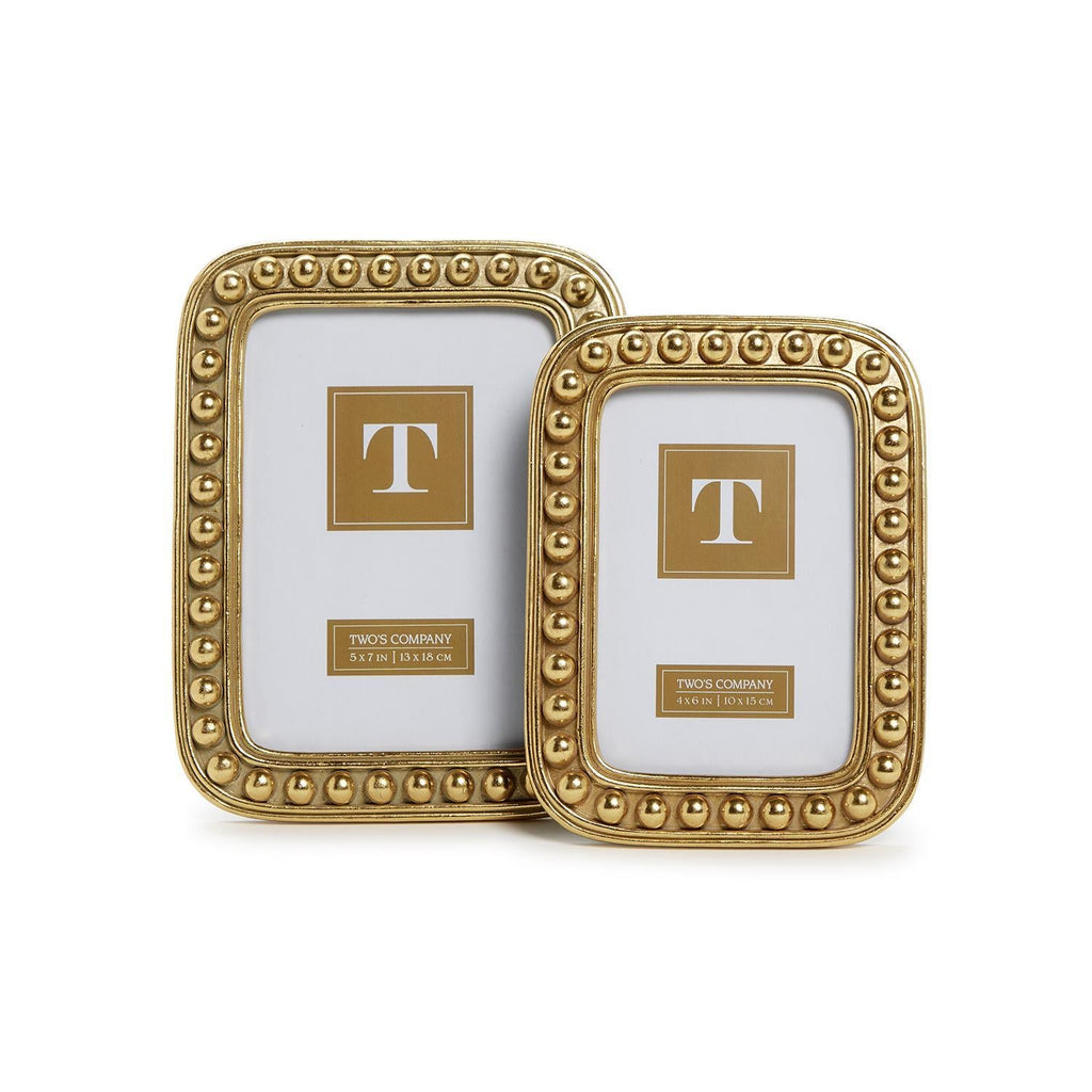 Gold Ball Frame Incl 2 Sizes, Set of 2