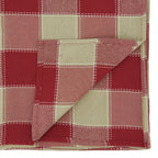 Stitched Plaid Tablecloth