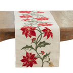 Poinsettia Vine Table Runner