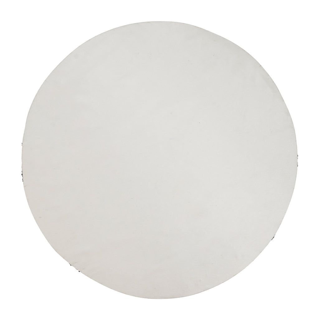 Festive Holly Leaves Beaded Placemat, Set of 4