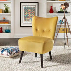 Imani 22.5 Wide Tufted Accent Chair by iNSPIRE Q Bold