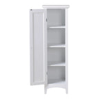 OS Home and Office White One Door Kitchen Storage Pantry