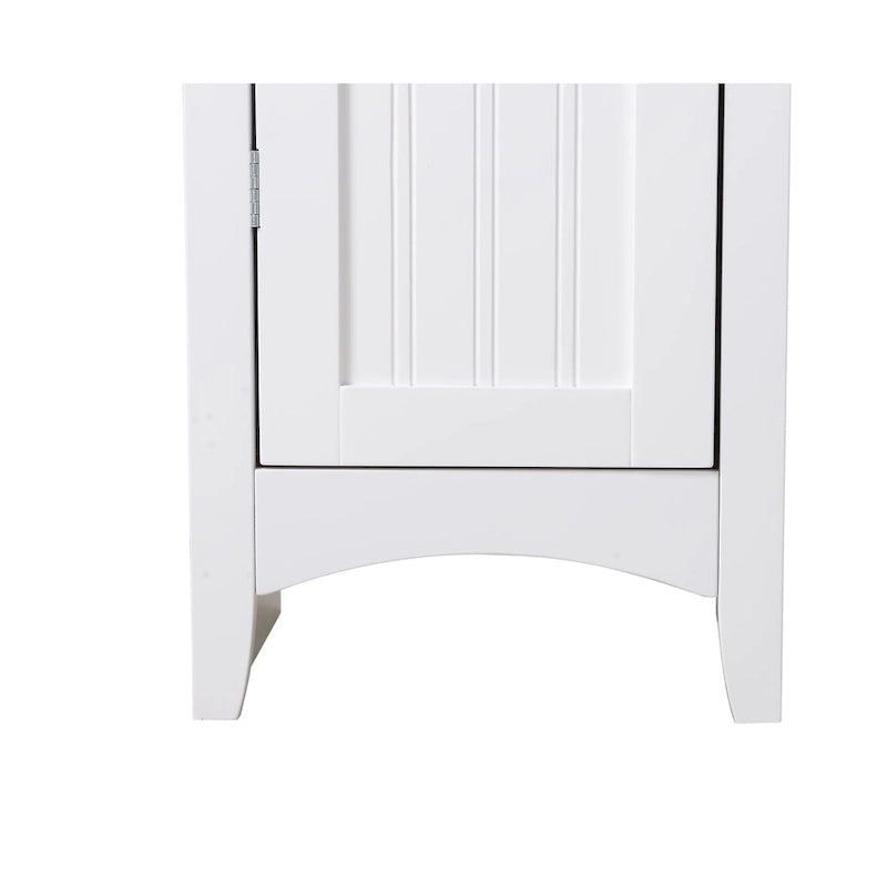 OS Home and Office White One Door Kitchen Storage Pantry