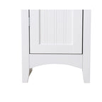 OS Home and Office White One Door Kitchen Storage Pantry