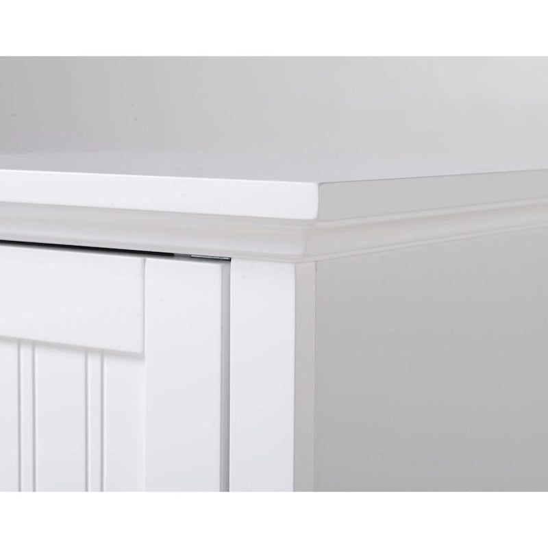 OS Home and Office White One Door Kitchen Storage Pantry