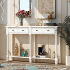 2-drawer Console Table - 11.10 x 58.00 x 34.00