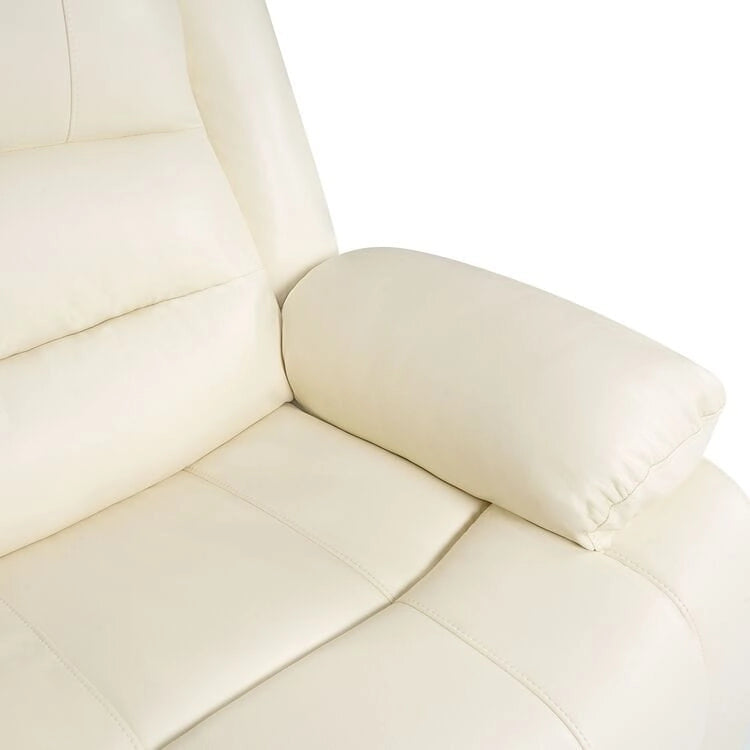 Deluxe Adjustable Power Lift Recliner Chair for Elderly Faux Leather Electric Recliner Split-Back Chair