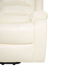 Deluxe Adjustable Power Lift Recliner Chair for Elderly Faux Leather Electric Recliner Split-Back Chair