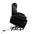 Deluxe Adjustable Power Lift Recliner Chair for Elderly Faux Leather Electric Recliner Split-Back Chair