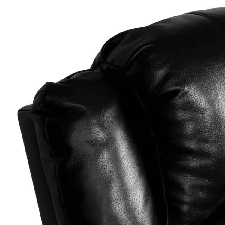 Deluxe Adjustable Power Lift Recliner Chair for Elderly Faux Leather Electric Recliner Split-Back Chair