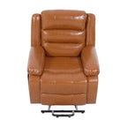 Deluxe Adjustable Power Lift Recliner Chair for Elderly Faux Leather Electric Recliner Split-Back Chair