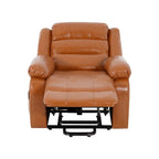 Deluxe Adjustable Power Lift Recliner Chair for Elderly Faux Leather Electric Recliner Split-Back Chair