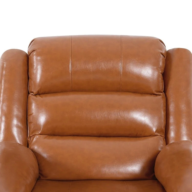 Deluxe Adjustable Power Lift Recliner Chair for Elderly Faux Leather Electric Recliner Split-Back Chair