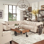 Knightsbridge Chesterfield Sectional by iNSPIRE Q Artisan