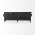 Cochrane II Brown Genuine Leather Sofa - 82.0L x 33.0W x 32.3H