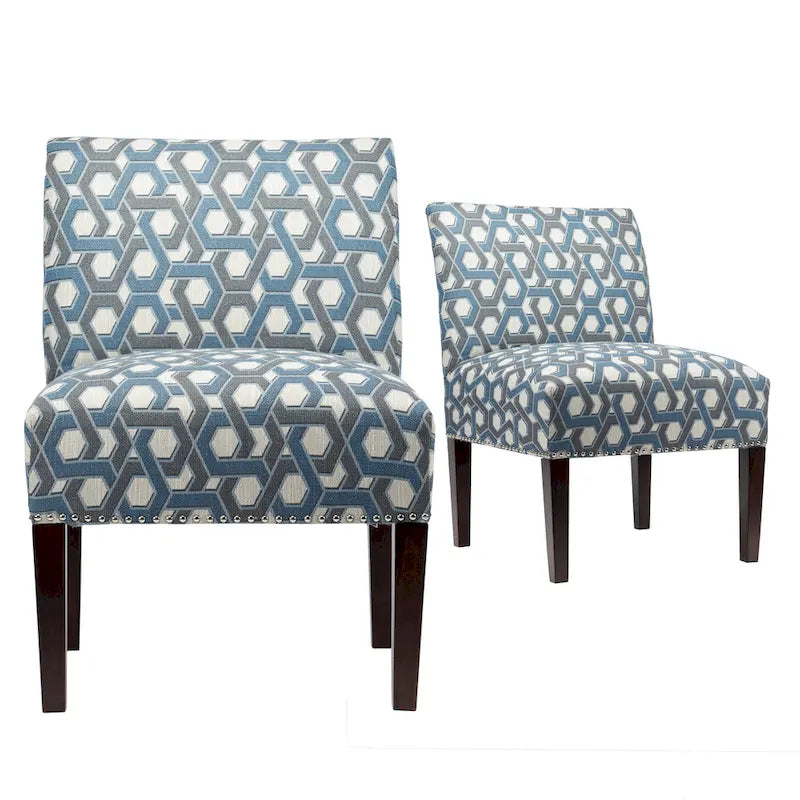 Samantha Living Room Slipper Accent Chair