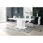 MIAGO Extendable Dining Table with storage
