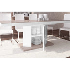 MIAGO Extendable Dining Table with storage