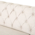 Saragus Chesterfield Sofa with Nailhead Trim by Christopher Knight Home - 85.50 L x 33.25 W x 28.50 H