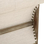 Saragus Chesterfield Sofa with Nailhead Trim by Christopher Knight Home - 85.50 L x 33.25 W x 28.50 H