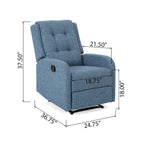 O'Leary Traditional Upholstered Recliner by Christopher Knight Home