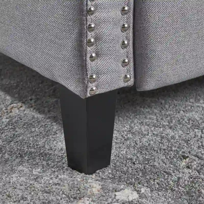 Izidro Tufted Fabric Recliner by Christopher Knight Home