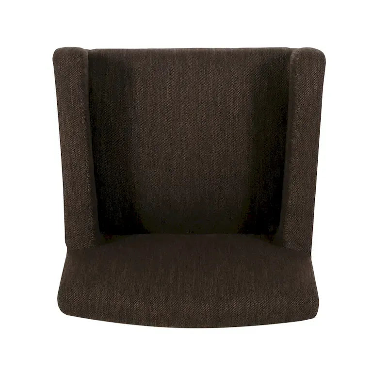 Armga Fabric Upholstered Wood 26 inch Counter Stools (Set of 2) by Christopher Knight Home