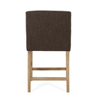 Armga Fabric Upholstered Wood 26 inch Counter Stools (Set of 2) by Christopher Knight Home
