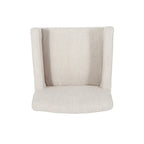 Armga Fabric Upholstered Wood 26 inch Counter Stools (Set of 2) by Christopher Knight Home