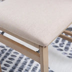 Lesvos X Back Grey Wash Folding Side Dining Chair (Set of 2)