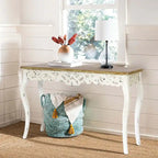 The Curated Nomad Anin Victorian Console and Entry Table