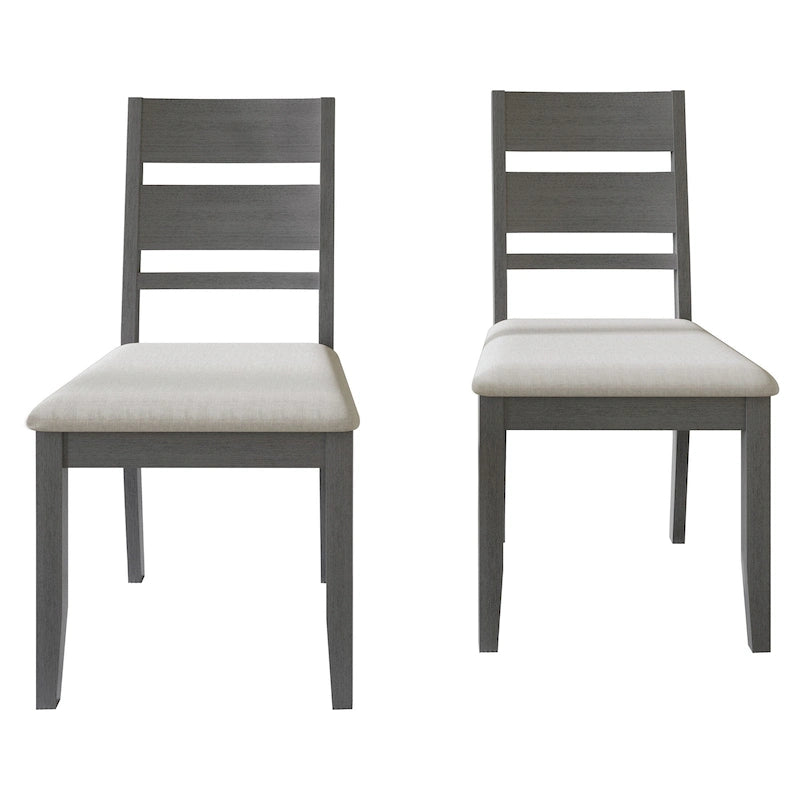 CraftPorch Elegant Wooden Dining Chairs (Set of 2) - N/A