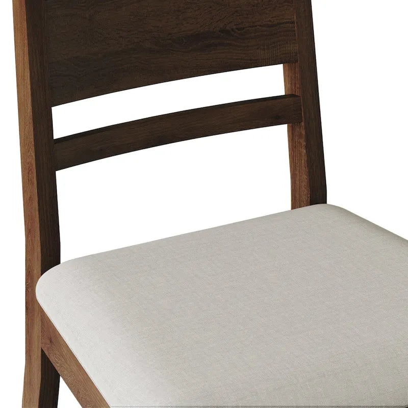 CraftPorch Elegant Wooden Dining Chairs (Set of 2) - N/A