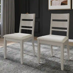 CraftPorch Elegant Wooden Dining Chairs (Set of 2) - N/A