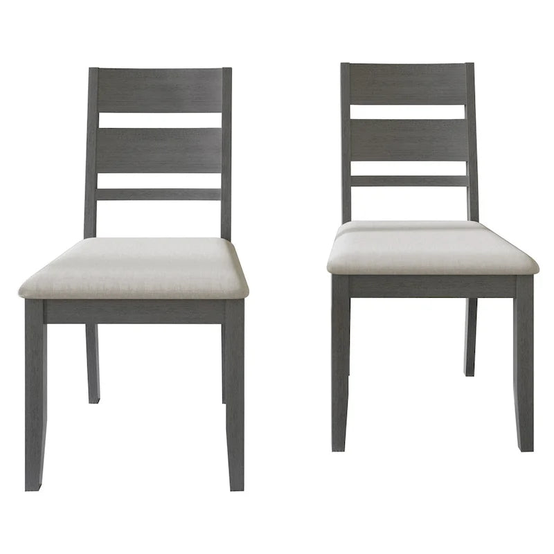 CraftPorch Elegant Wooden Dining Chairs (Set of 2) - N/A