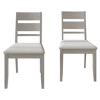 CraftPorch Elegant Wooden Dining Chairs (Set of 2) - N/A