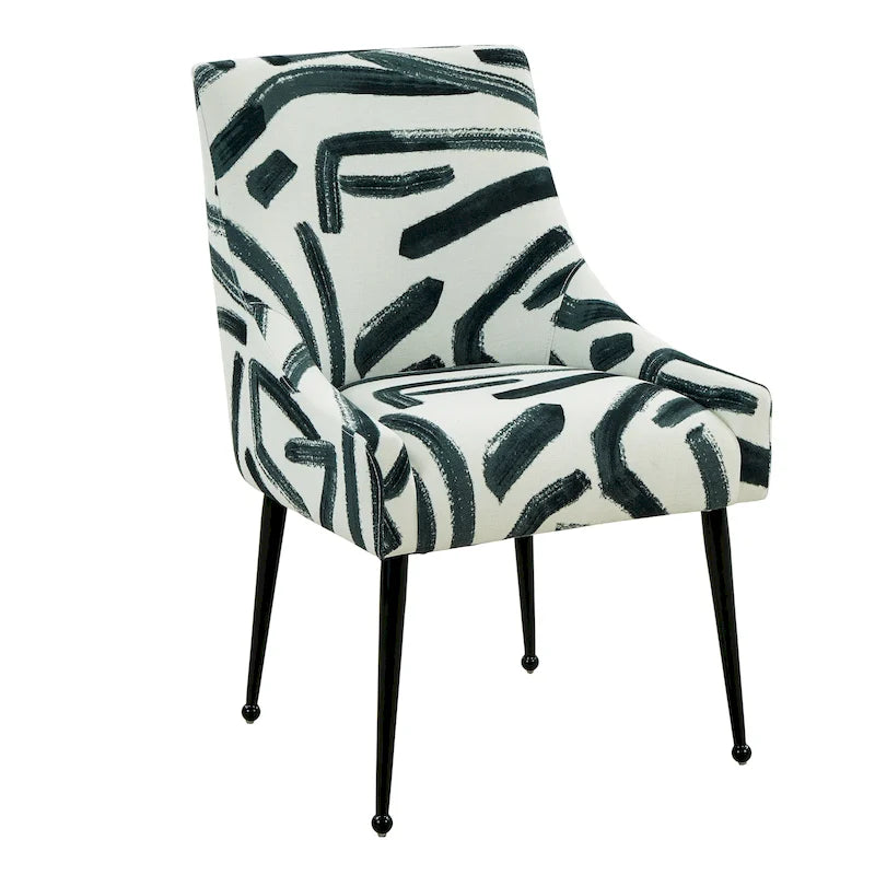 Irina Dining Chair Velvet Side Chair with Stainless Steel Leg