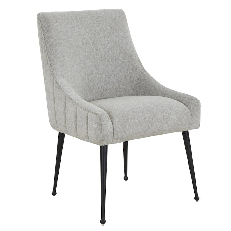 Irina Dining Chair Velvet Side Chair with Stainless Steel Leg