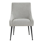 Irina Dining Chair Velvet Side Chair with Stainless Steel Leg