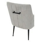 Irina Dining Chair Velvet Side Chair with Stainless Steel Leg