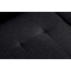 Living room sofa with convertible chaise longue