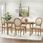 Lifestorey Toscana Solid Wood Dining Chair (Set of 2)