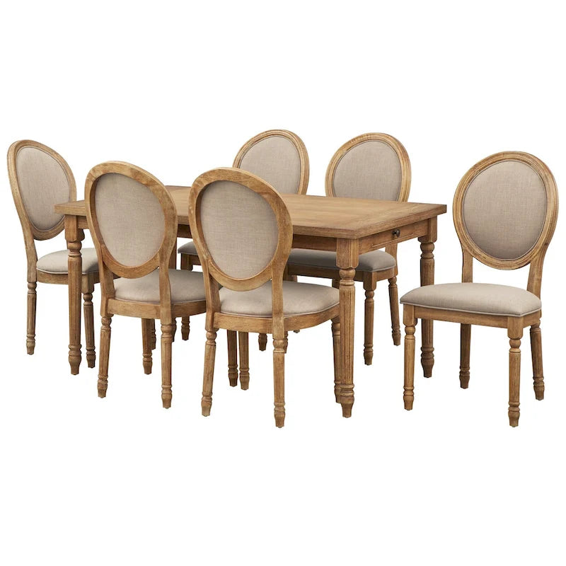 Lifestorey Toscana Solid Wood Dining Chair (Set of 2)